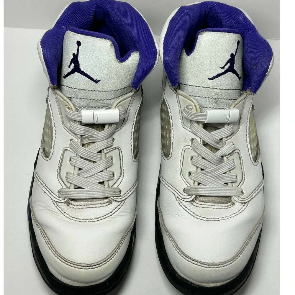 Jordan 5 Retro PS Dark Concord Mid Top Basketball‎ Shoes Sneakers Youth Size 3